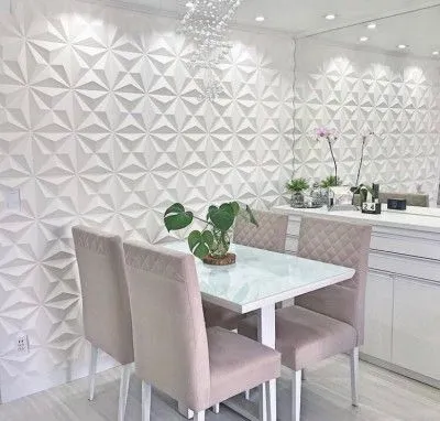 Parede 3D Diamante